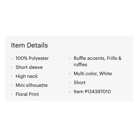 SHEIN Curve Women's Geo Gathered Ruffle Fit & Flare Mini Dress 3XL - Picture 4 of 5